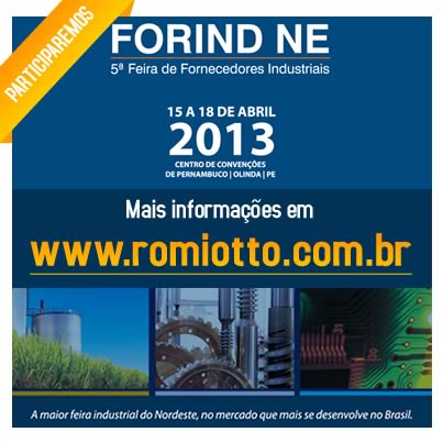 A RoMiotto Instrumentos de Medição participará da Forind 2013